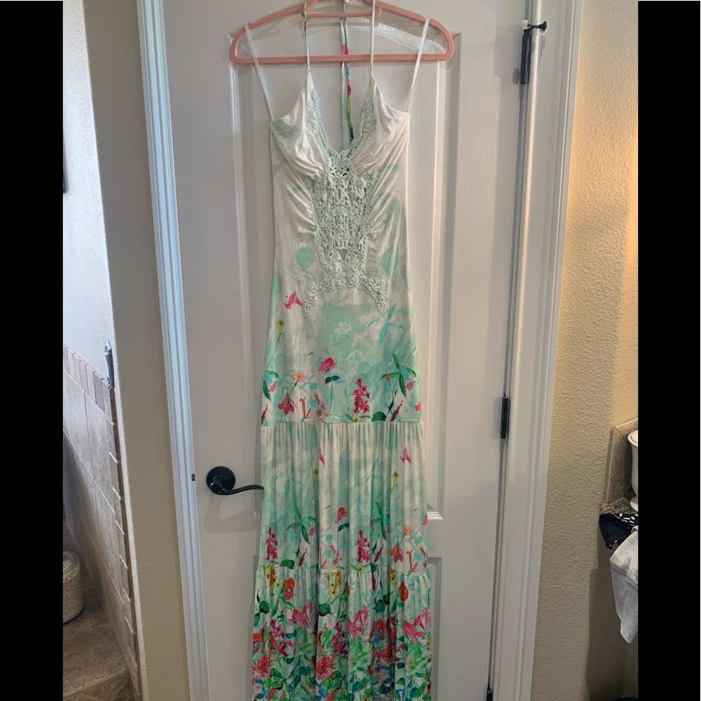 Sky maxi dress